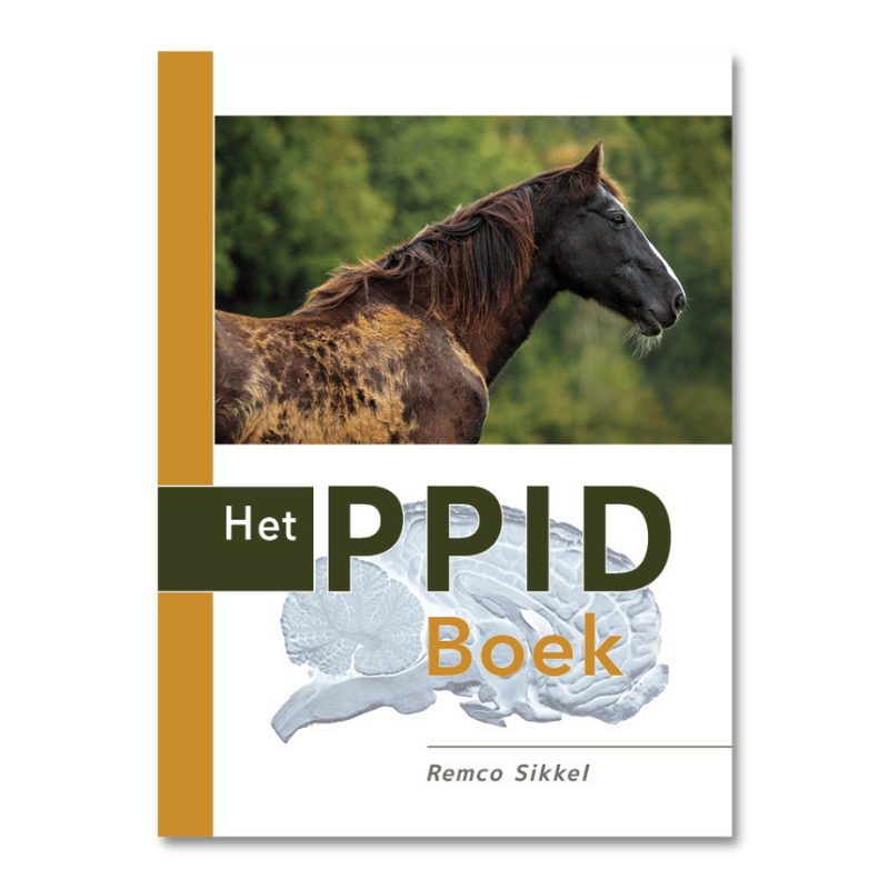 Boek met alle informatie over PPID bij paarden van Remco Sikkel