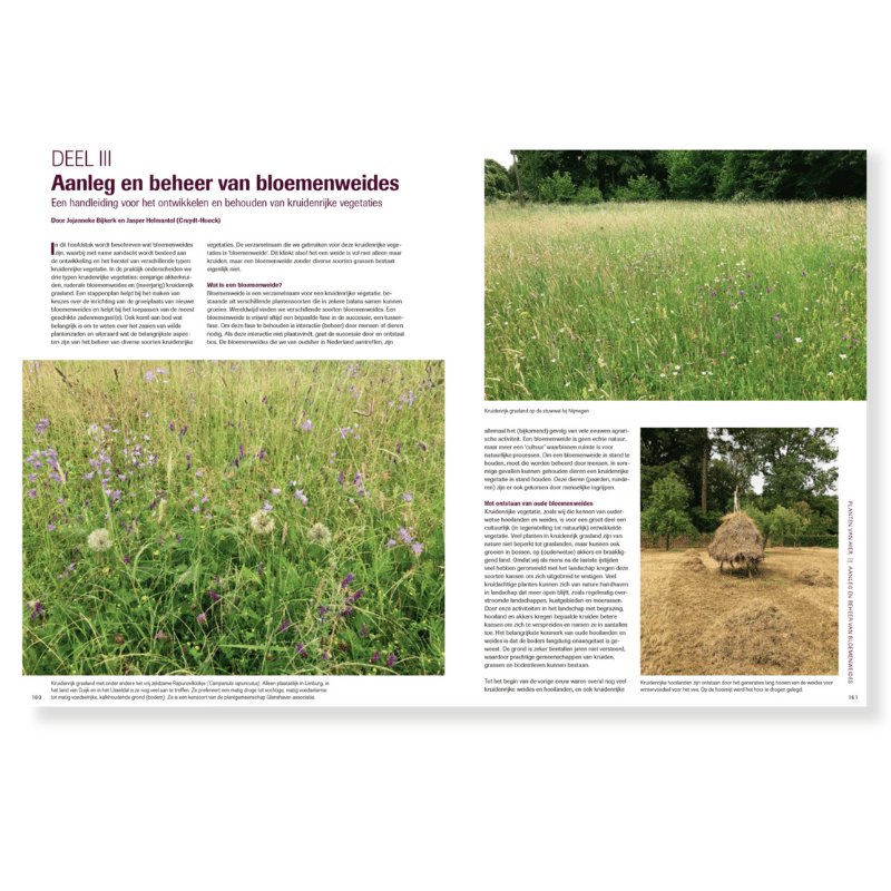 Boek over aanleg en beheer van kruidenrijke paardenweiden ook met zaainstructies. 